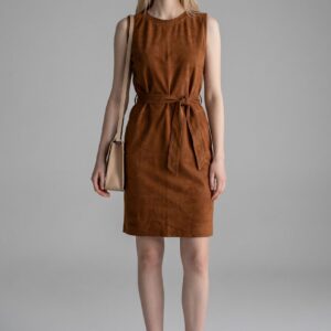 Vestido de ante corto sin mangas BETTINA, foto 1